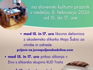 Prešernov dan v Poljanski dolini