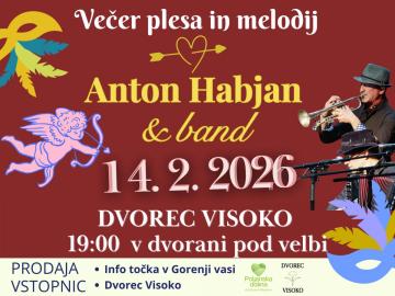 Anton Habjan koncert na Dvorcu Visoko