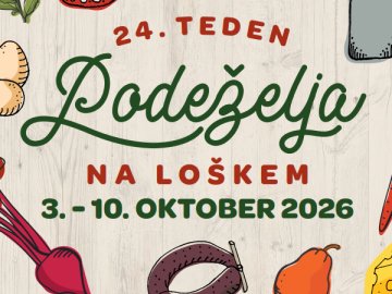 2 4 . T E D E N Podeželja NA LOŠKEM 3. - 10. OKTOBER 2026