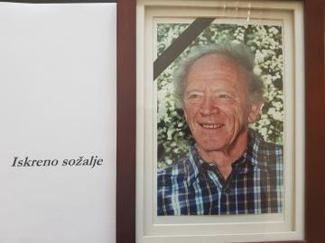 Žalna seja ob smrti častnega občana Antona Ipavca