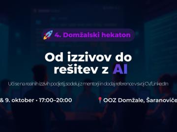 ČETRTI DOMŽALSKI HEKATON – Od izzivov do rešitev z AI 
