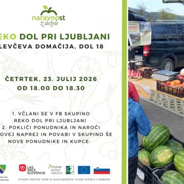 Slika za novico REKO tržnica DOL PRI LJUBLJANI