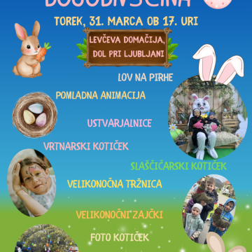 Slika za novico Velikonočna dogodivščina na Levčevi domačiji