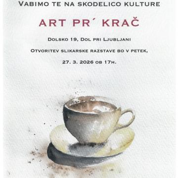 Slika za novico Vabilo na odprtje razstave Art Pr’ Krač