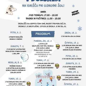 Slika za novico Drsališče v Dolskem