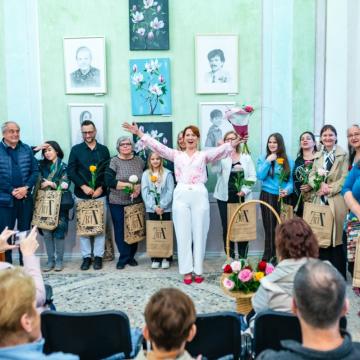 Slika za novico Foto kolaž z odprtja likovne razstave