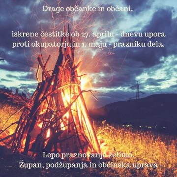 Slika za novico LEPE IN PRIJETNE PRAZNIKE ŽELIMO