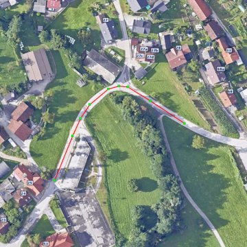Slika za novico Popolna zapora ceste v naselju Senožeti