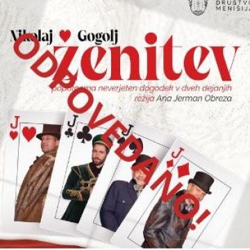 Slika za novico ŽENITEV, gledališka predstava KD Menišija