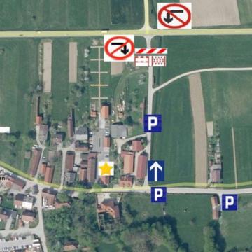 Slika za novico OBVESTILO O SPREMEMBI PROMETNE UREDITVE