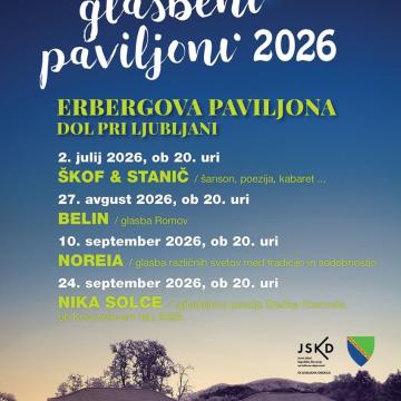 Slika za novico Poletni glasbeni paviljoni 2026