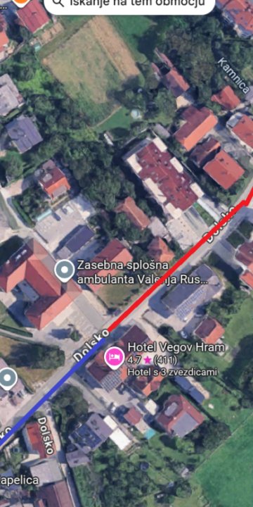 Slika za novico Zapora ceste v Dolskem