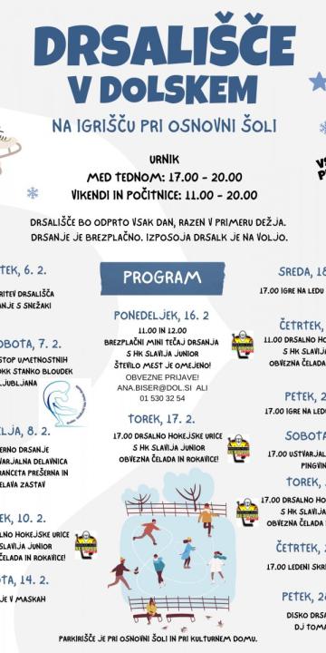 Slika za novico Drsališče v Dolskem