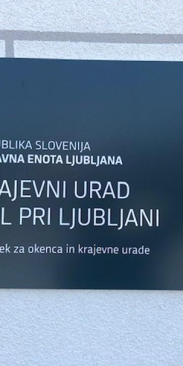 Slika za novico Spremenjen urnik poslovanja Krajevnega urada Dol pri Ljubljani