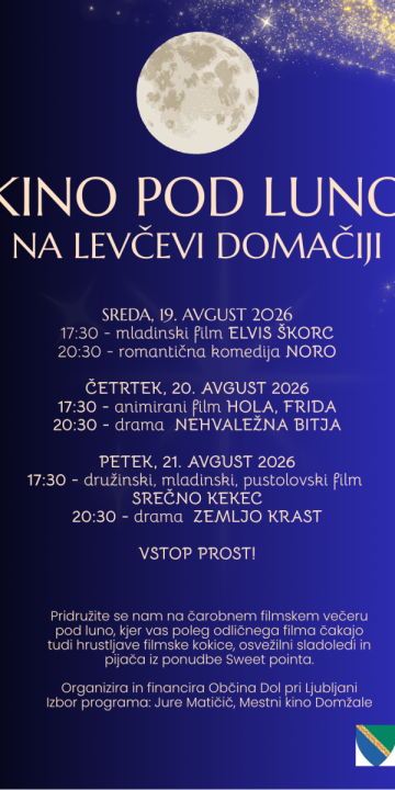 Slika za novico KINO POD LUNO SE VRAČA!