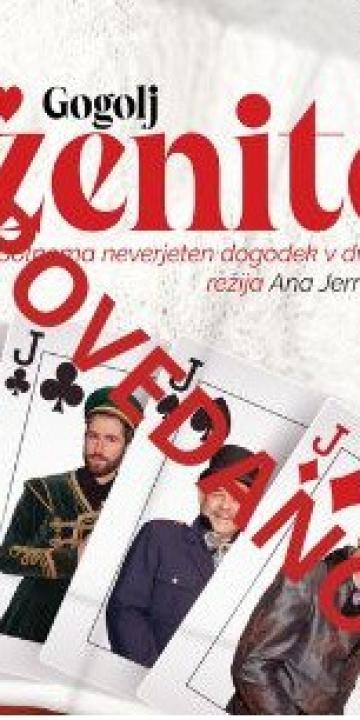 Slika za novico ŽENITEV, gledališka predstava KD Menišija