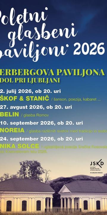 Slika za novico Poletni glasbeni paviljoni 2026