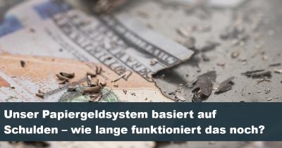 Verbrannte Geldscheine