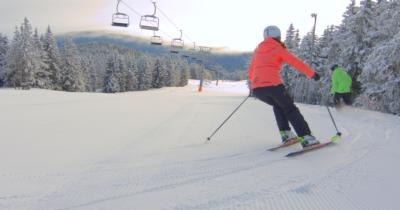 Smučanje na Kopah. Vir: visitslovenjgradec.si