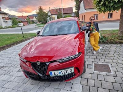 Z Alfo Tonale malo naokrog