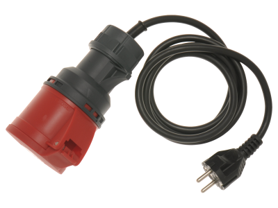 A 1317 3-phase adapter (32 A CEE-Schuko)