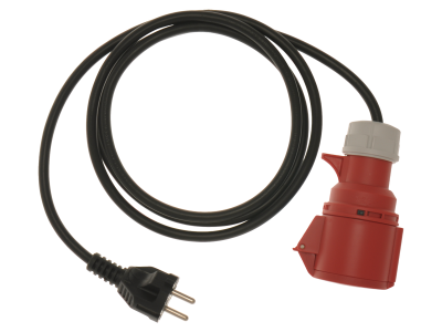 A 1375 1-phase mains cable / adapter 32 A / 16 A Schuko, 3 pin, 2 m