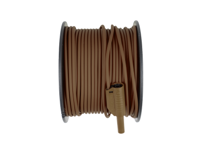 A 1457 Testleitung, Braun, 50m, 0,75mm², Rolle