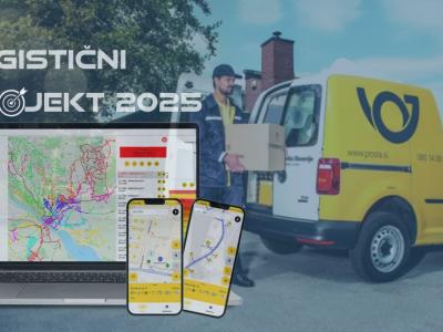 Nagrada Logistični projekt 2025 za inovativno optimizacijo dostavnih točk