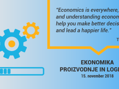 1% prihranek v logistiki = 10% povečanje prihodkov