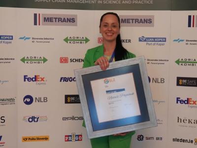 Nataši Pogačnik naziv Logist leta 2022