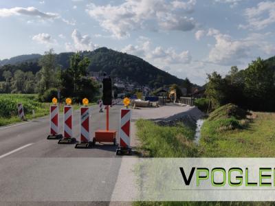 Eno od letošnjih gradbišč direkcije je v Gorici pri Slivnici, kjer gradijo novi most. (Foto: arhiv Štajerskega vala)