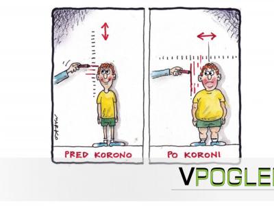 Rezultate športno-vzgojnega kartona je v karikaturi takole upodobil Marko Kočevar. (Foto: SLOfit)