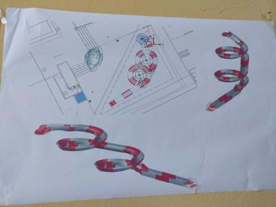 To je skica tobogana, ki bo - upajo, da kmalu - na šentjurskem bazenu. (Foto: Štajerski val)