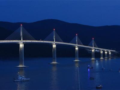 Most na Pelješac (foto: Vlada Republike Hrvaške)