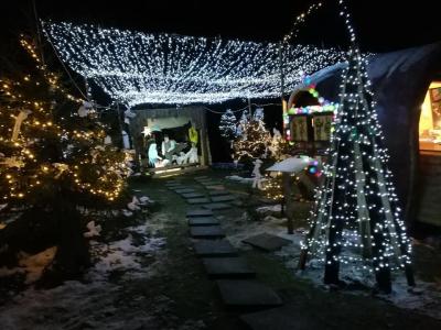 Božična pravljica na Planini pri Sevnici. (Foto: Klavdija Simler)