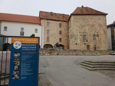 Knežji dvorec v Celju bo vendarle dočakal nadaljevanje obnove. (Foto: Radio Štajerski val)