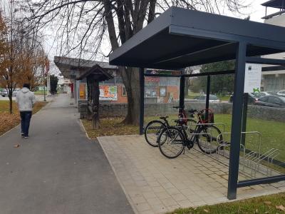 Sistem izposoje koles Zapelji me v Slovenski Bistrici bo občanom in obiskovalcem mesta na voljo vse dni v letu. (Foto: RIC Slovenska Bistrica) 
