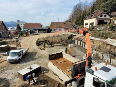 Gradbišče novega objekta (Foto: Štajerski val)