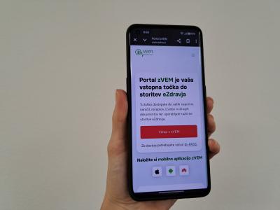 Portal zVem je dostopen tudi prek mobilne aplikacije. (Foto: Štajerski val)