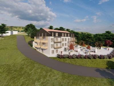 Takole bi bo načrtih moral izgledati dom starejših v Dobju, projekt pa so septembra zaradi pomanjkanja denarja ustavili. (Foto: Uniprojekt)