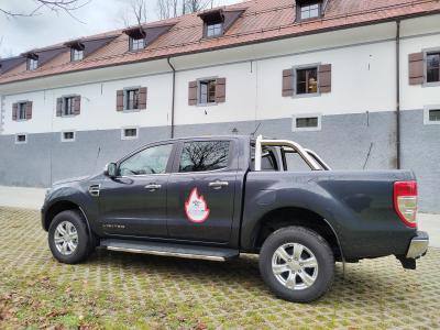 Občina Rogatec je v okviru projekta že kupila terensko vozilo za hitre intervencije v primeru večjih nesreč. (Foto: Občina Rogatec)
