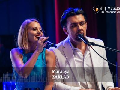 Največ glasov ste poslušalci namenili duetu Maraaya in pesmi Zaklad.