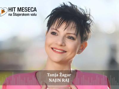 HIT MESECA JULIJA poje Tanja Žagar. Pesem Najin raj govori o ljubezni, ki je tesno povezana s posebnim krajem ob morju.