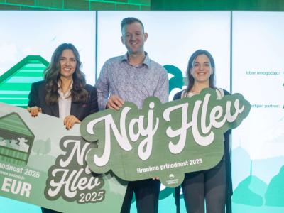 Andrej Korošec je navdušil kar v dveh kategorijah. V eni je izbirala komisija, v drugi ljudstvo. (Vir: Ljubljanske mlekarne)