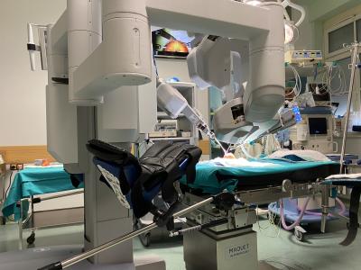 Na svetu trenutno deluje več kot 7.500 robotskih sistemov da Vinci, od tega 1.500 v Evropi. Dva sistema sta v naši državi, eden v Splošni bolnišnici Celje. (Foto: Štajerski val)