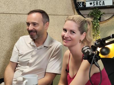 Ana in Mladen Delin, soustanovitelja festivala Arsana, člana kvarteta Vox Arsana in partnerja zasebno