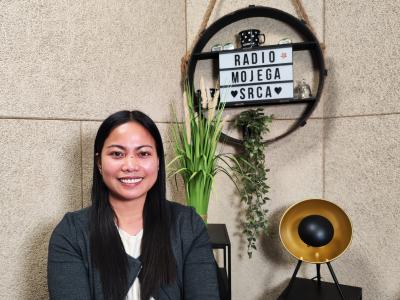 Filipinka Lovelyn Dušanič se je zelo hitro naučila govoriti slovensko. Prisluhnite ji. (Foto: Štajerski val)