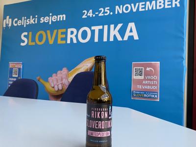Sejem Sloverotika ima tudi svoje pivo iz Rikon Brewery. (Foto: Štajerski val)