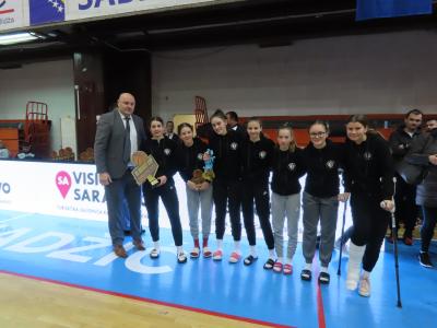 Dekleta U16 KK Jelša, prvakinje v svoji kategoriji. (Foto: Radio Štajerski val)