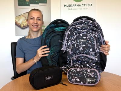 Tjaša Kobal Anžur se ob zaključku humanitarne akcije zahvaljuje vsem kupcem in partnerjem, ki ste s svojo podporo postali del te zgodbe in pomagali k nasmehu otrok. (Foto: Mlekarna Celeia)